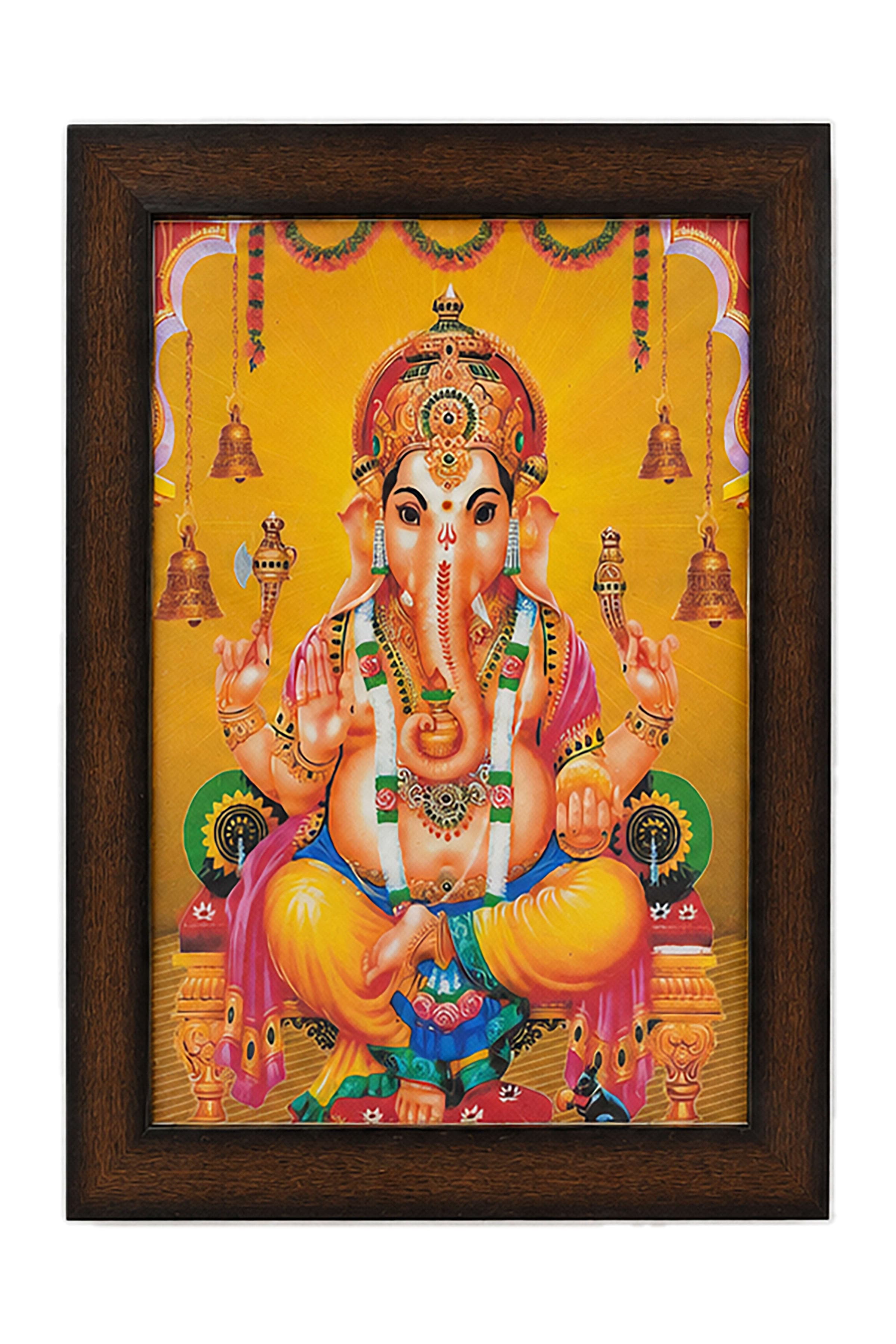 Premium Lord Ganesha LED Photo Frame